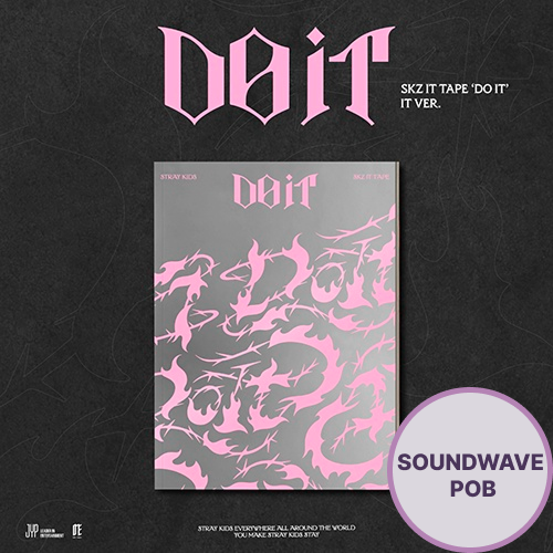 [PRE-ORDER SOUNWAVE POB] STRAY KIDS - SKZ IT TAPE [DO IT] (IT ver.)